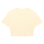 Women's Slim Ribbed Crop T-Shirt
