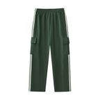 Side Stripe Straight-Leg Pants