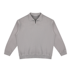 Unisex Vintage Wash Collared Sweatshirt