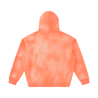 Unisex Sunfade Frayed Fleece Hoodie