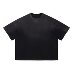 Vintage Washed Distressed Boxy Oversized T-Shirt
