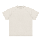 Vintage Washed Raglan Cotton T-Shirt