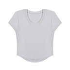 Women's Paneled Crop T-Shirt