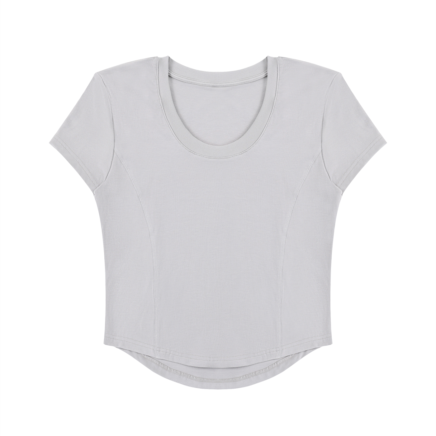 Women's Paneled Crop T-Shirt
