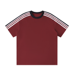 Unisex Colorblock Striped T-Shirt