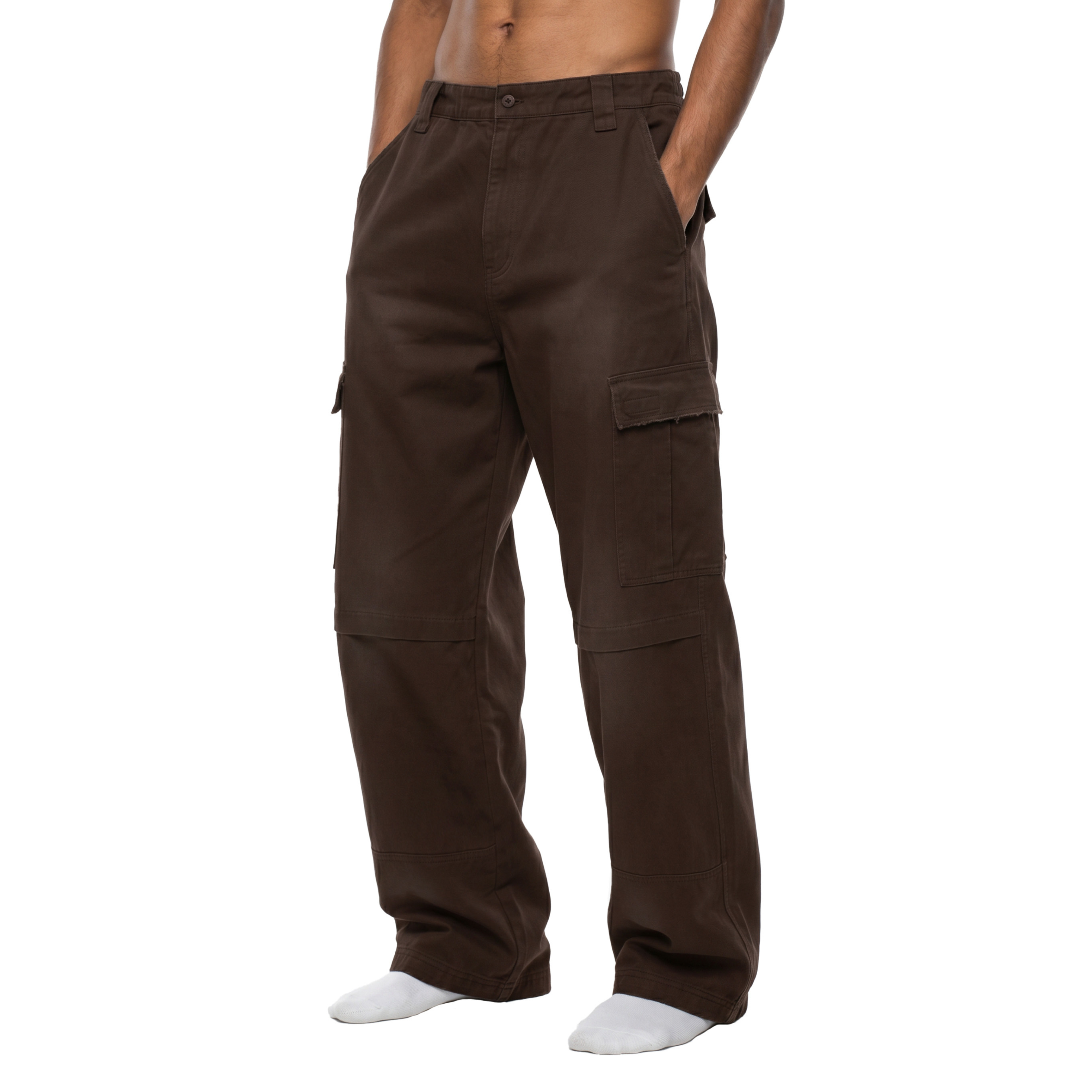 Sunfade Washed Fleece Cargo Pants
