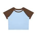 Women’s Raglan Color Block Baby T-Shirt
