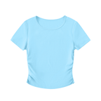Ruched Bodycon Crop Top