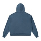 Unisex Drop Shoulder Full Zip Hoodie
