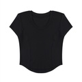Women's Paneled Crop T-Shirt