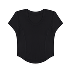 Women's Paneled Crop T-Shirt