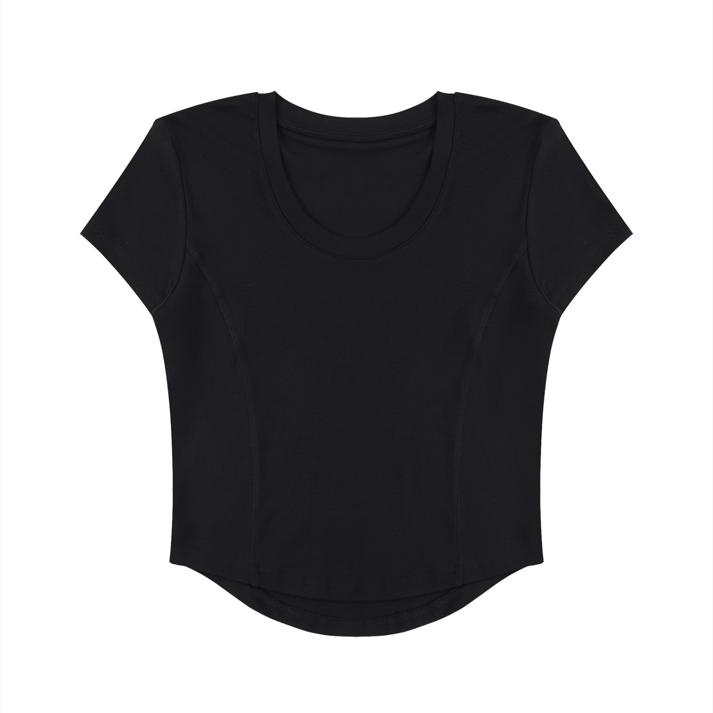Women's Paneled Crop T-Shirt