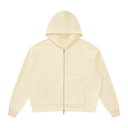 Unisex Drop Shoulder Full Zip Hoodie