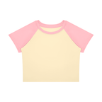 Women’s Raglan Color Block Baby T-Shirt