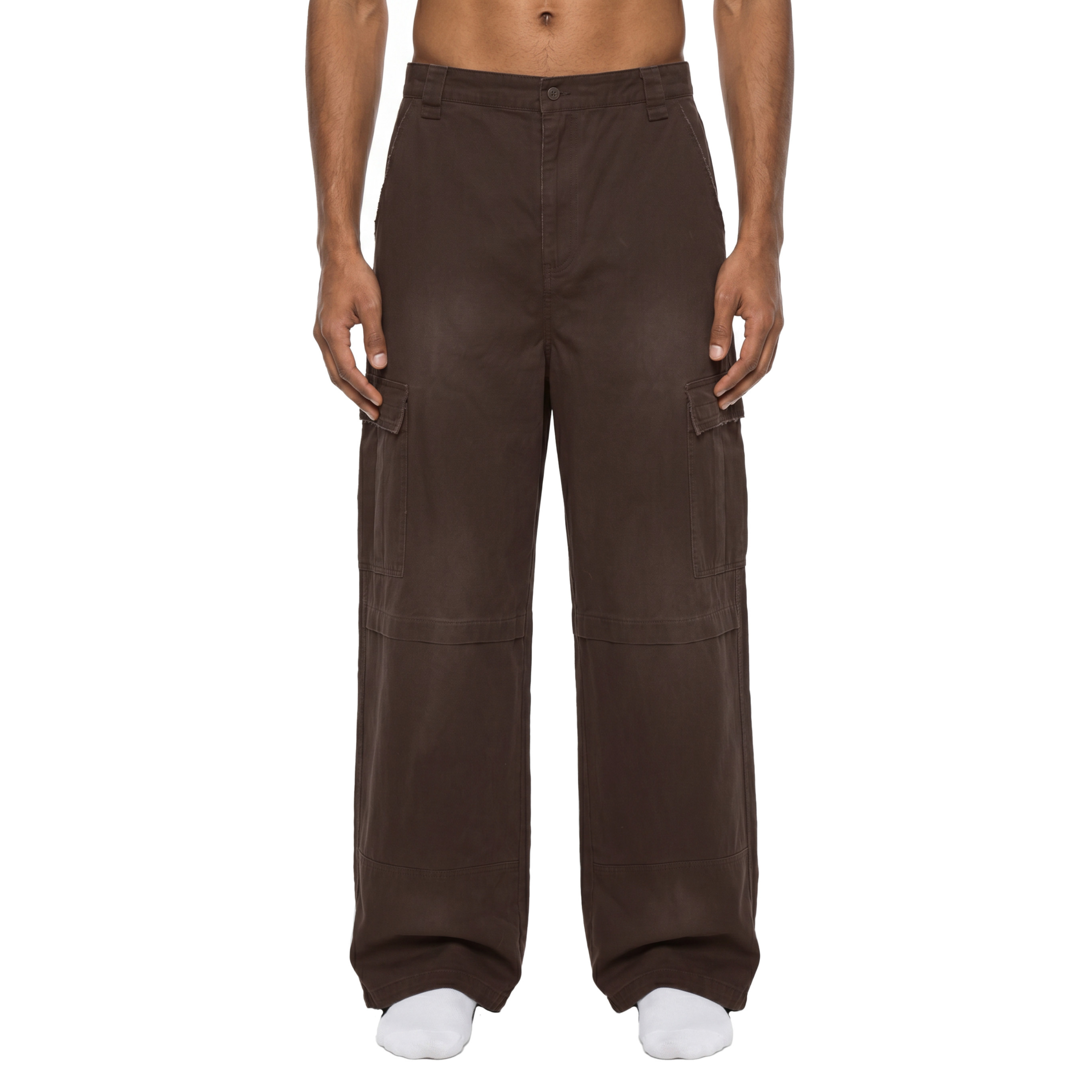 Sunfade Washed Fleece Cargo Pants
