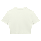 Women's Slim Ribbed Crop T-Shirt