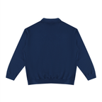 Unisex Vintage Wash Collared Sweatshirt