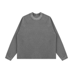 Unisex Vintage Wash Boxy  Waffle T-Shirt