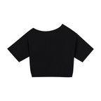Asymmetric Shoulder Oversized Cotton T-Shirt
