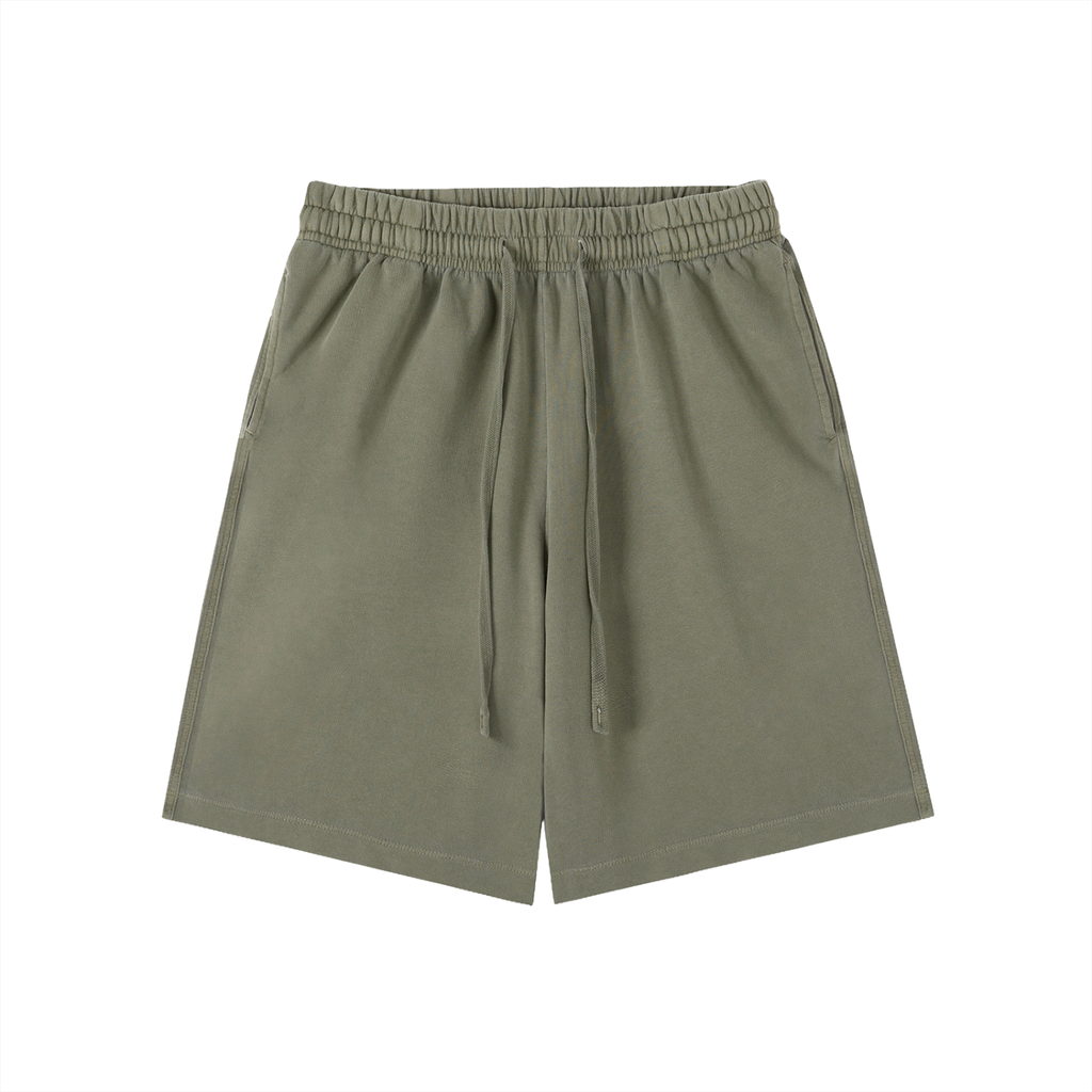 Vintage Wash Cotton Shorts