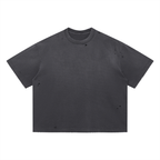 Vintage Washed Distressed Boxy Oversized T-Shirt