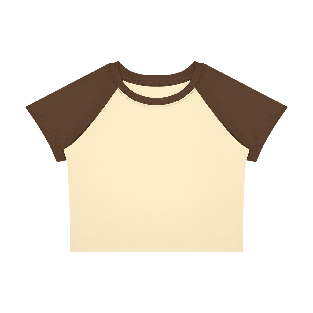 Women’s Raglan Color Block Baby T-Shirt