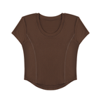 Women's Paneled Crop T-Shirt