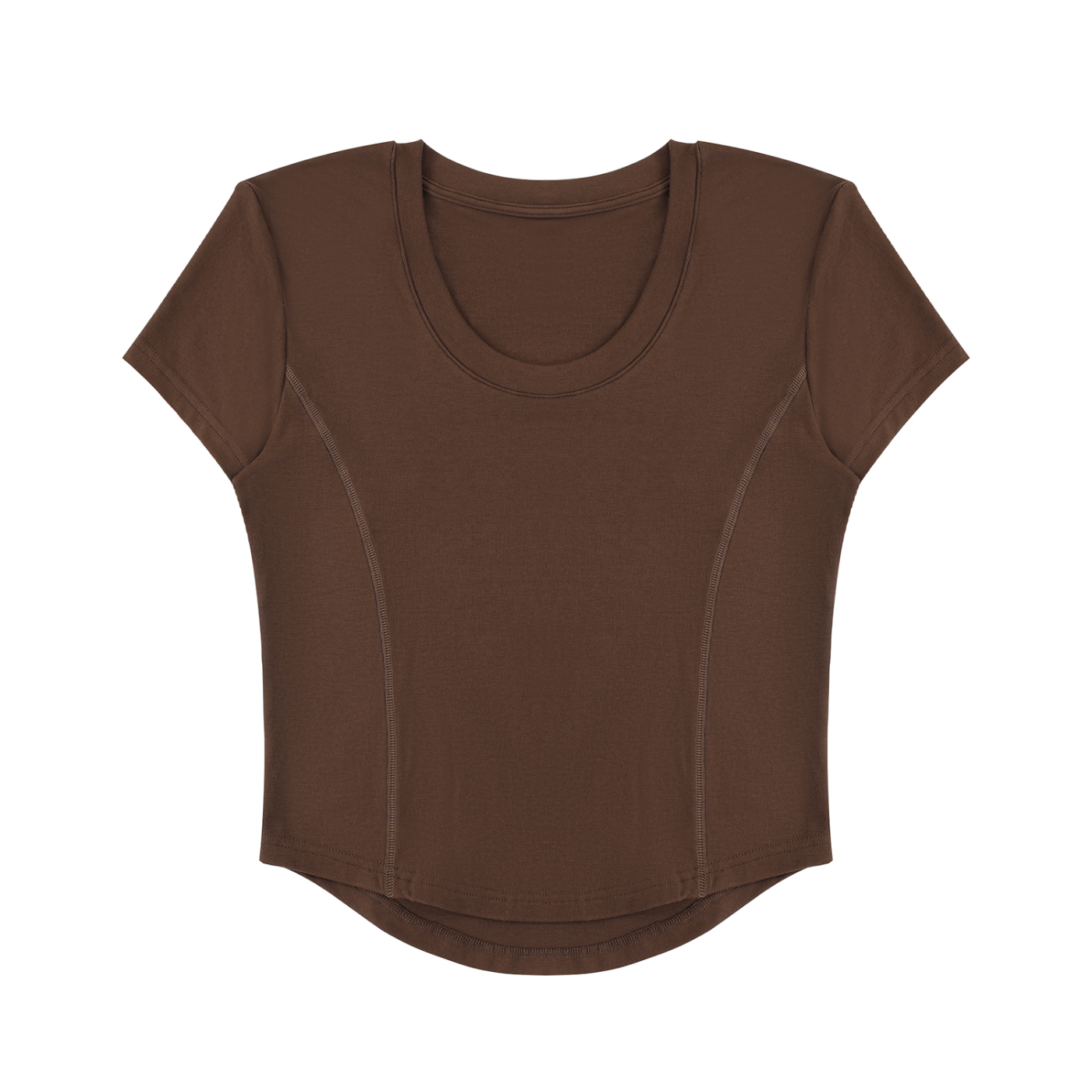 Women's Paneled Crop T-Shirt