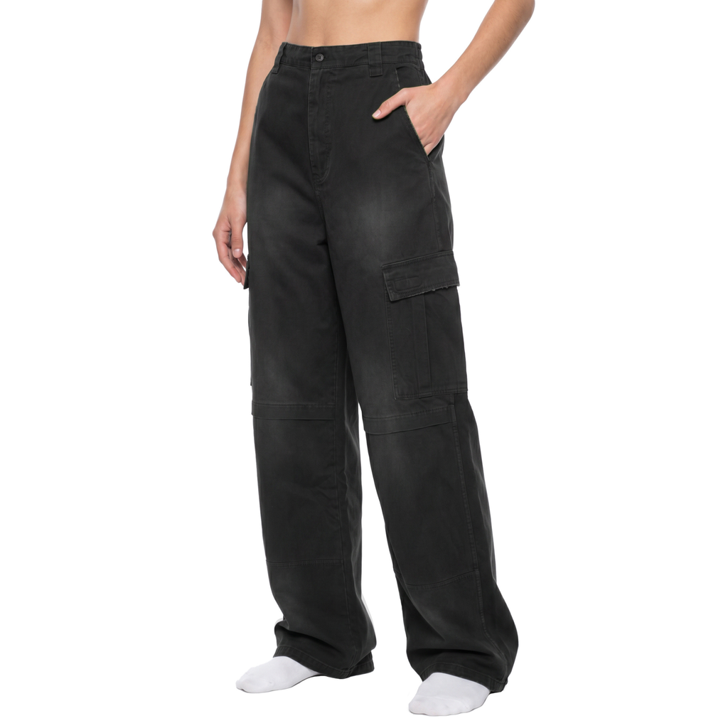 Sunfade Washed Fleece Cargo Pants