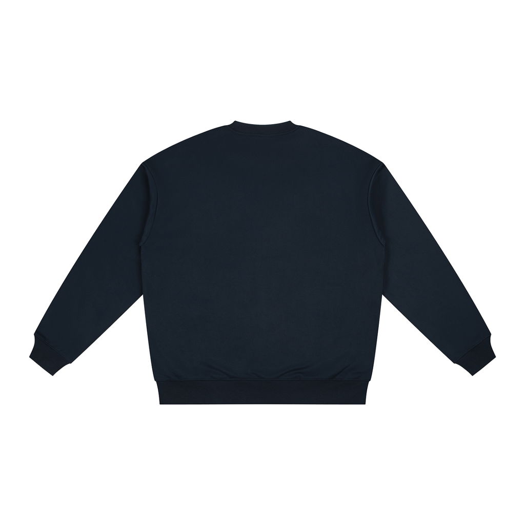 Oversized Drop Shoulder Crewneck Sweatshirt