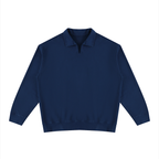 Unisex Vintage Wash Collared Sweatshirt