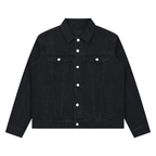 Unisex Vintage Wash Denim Jacket