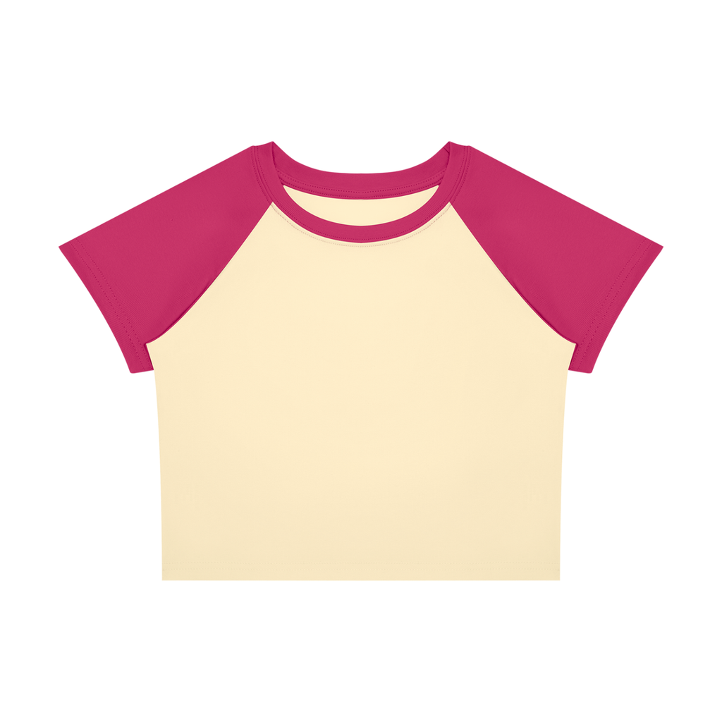 Women’s Raglan Color Block Baby T-Shirt