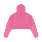 Women’s Mineral Washed Crop Hoodie