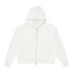 Unisex Drop Shoulder Full Zip Hoodie