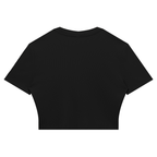 Women's Slim Ribbed Crop T-Shirt