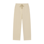 Solid Color Straight-Leg Sweatpants