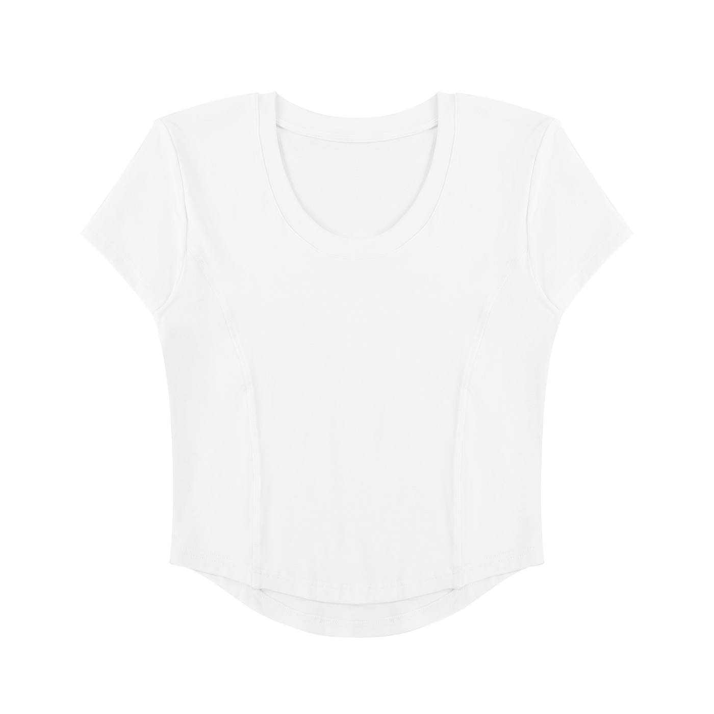 Women's Paneled Crop T-Shirt