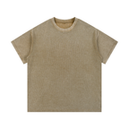 Mineral Wash Waffle Knit T-Shirt