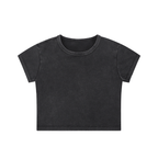 Snow Washed Crop Top