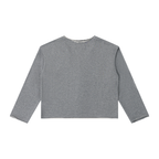 Women's Raw Hem Long Sleeve T-Shirt