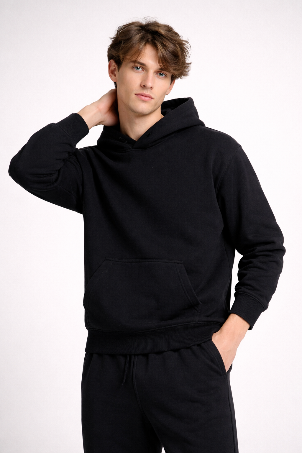 Essential Boxy Heavyweight Drop-Shoulder Hoodie