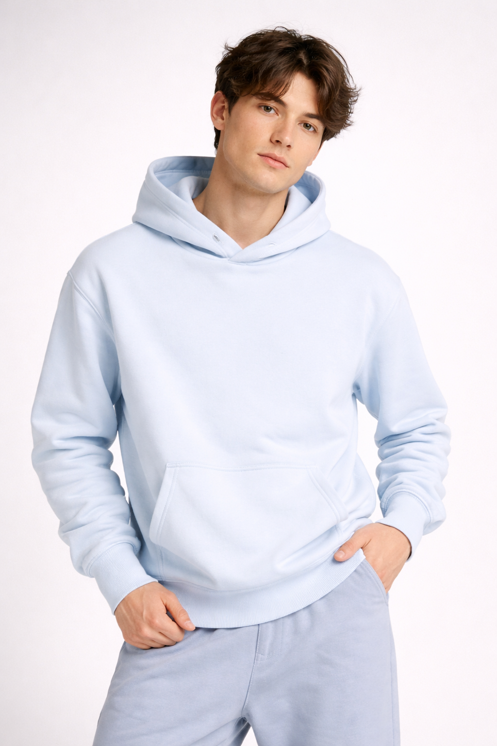 Essential Boxy Heavyweight Drop-Shoulder Hoodie