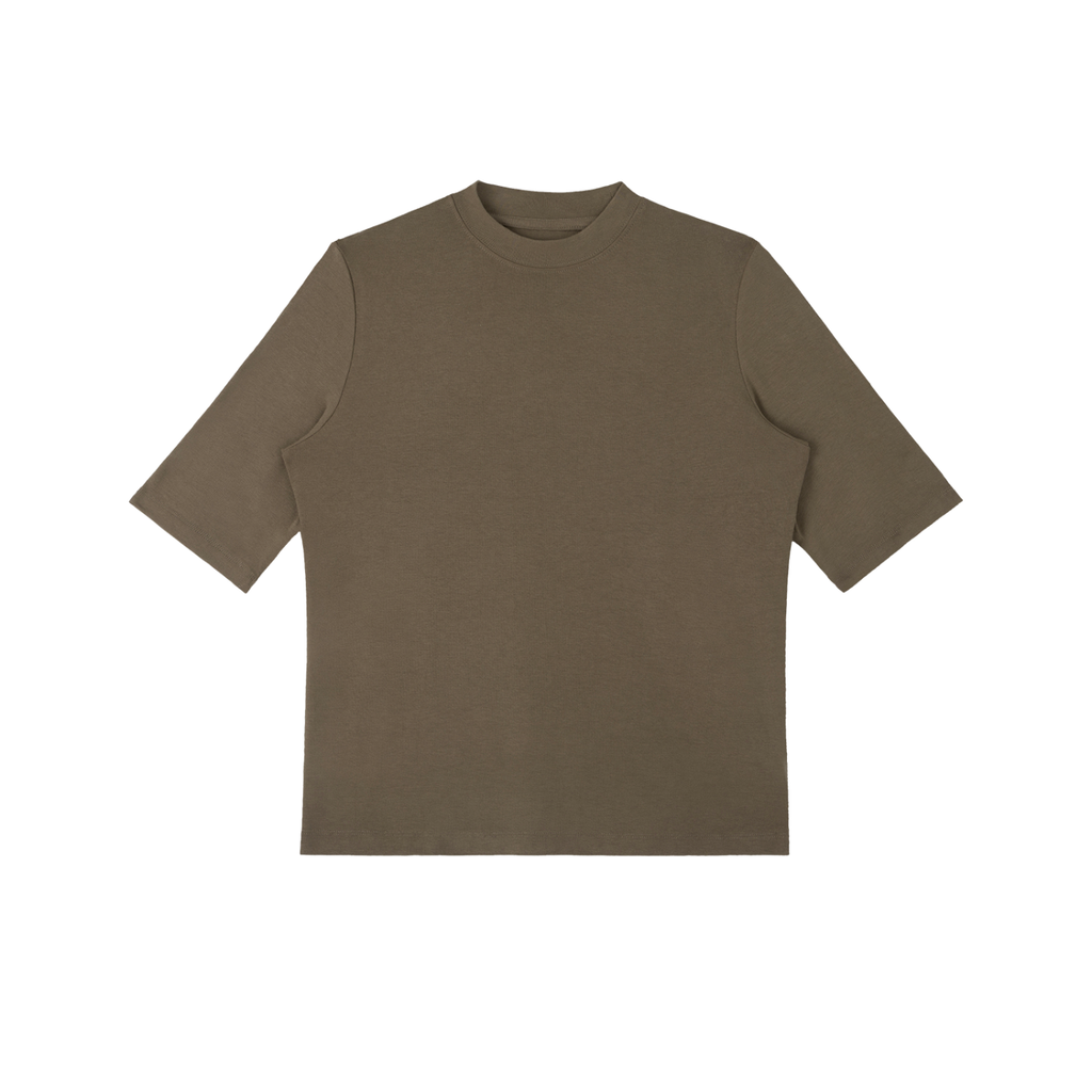 Essential Mock Neck Short Sleeve T-Shirt