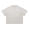Vintage Washed Distressed Boxy Oversized T-Shirt