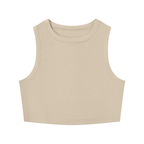 Women's Tight Crewneck Crop Tank Top
