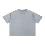 Mineral Wash Boxy Cotton T-Shirt