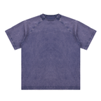 Vintage Washed Raglan Cotton T-Shirt