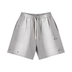 Sun Fade Distressed Shorts