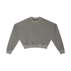 Vintage Washed Cropped Sweatshirt